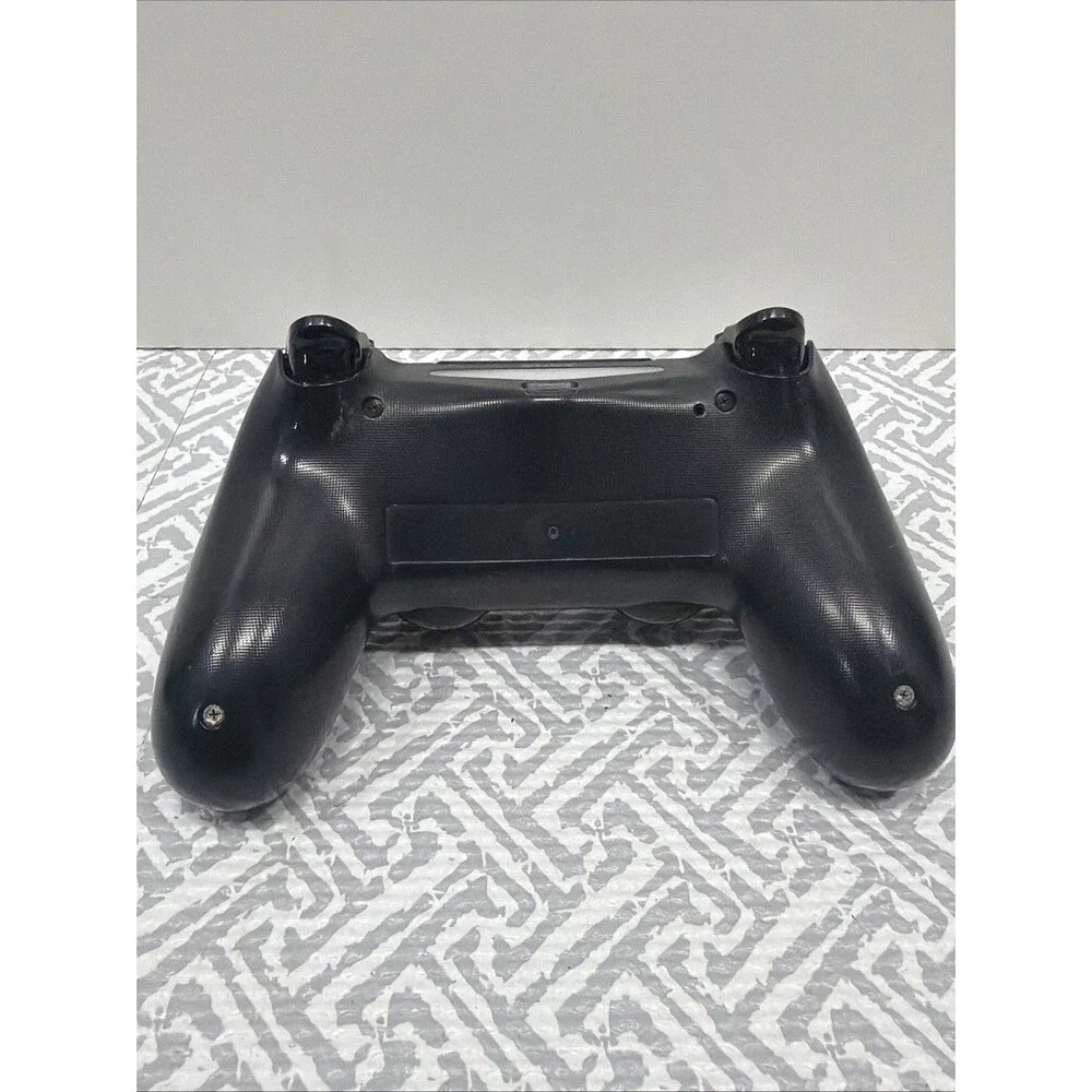 Official Sony PS4 DualShock 4 Wireless Controller Black - CUH-ZCT2U - Worn Grips